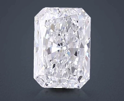 2.00ct D VS1 Rare Carat Ideal Cut Radiant Lab Grown Diamond