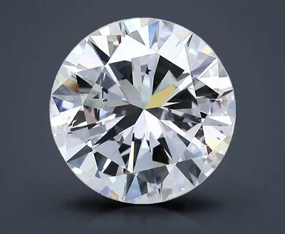 2.86ct H SI2 Good Cut Round Diamond