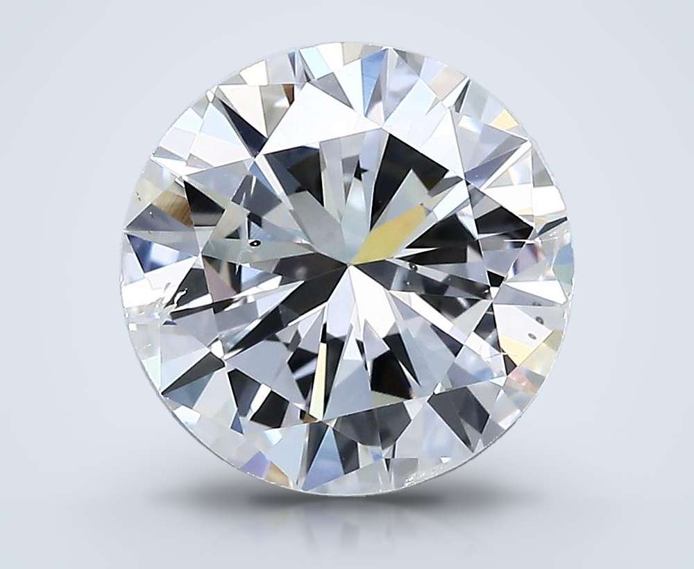 2.86ct H SI2 Good Cut Round Diamond