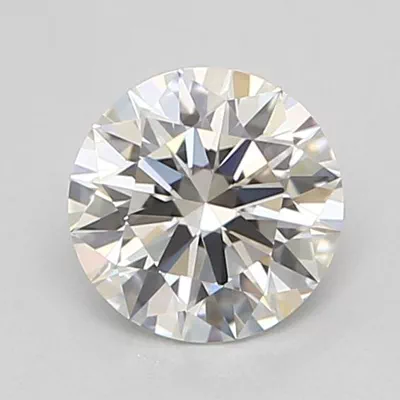 0.34ct H VVS2 Rare Carat Ideal Cut Round Diamond