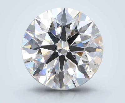 3.14ct D VS1 Rare Carat Ideal Cut Round Lab Grown Diamond