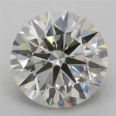 3.18ct J VS1 Rare Carat Ideal Cut Round Lab Grown Diamond