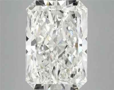8.56ct F VVS2 Rare Carat Ideal Cut Radiant Lab Grown Diamond
