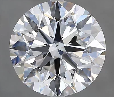 2.90ct F VS2 Rare Carat Ideal Cut Round Diamond