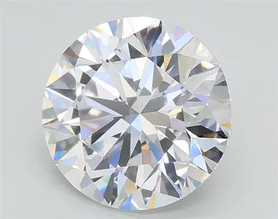 2.01ct E VVS2 Rare Carat Ideal Cut Round Lab Grown Diamond