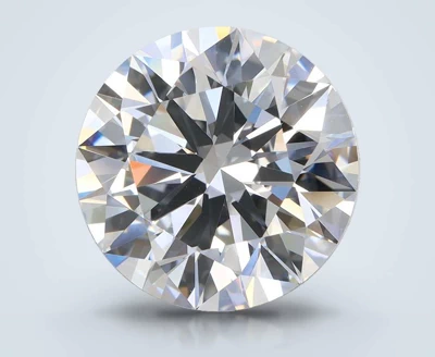 5.46ct F VVS2 Rare Carat Ideal Cut Round Lab Grown Diamond