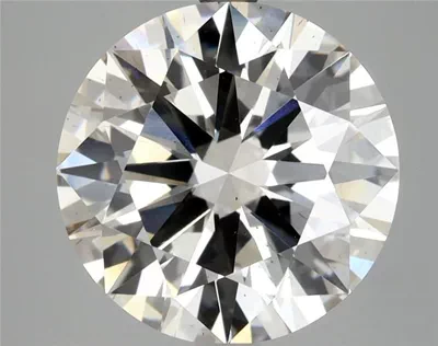 4.72ct F SI1 Excellent Cut Round Lab Grown Diamond