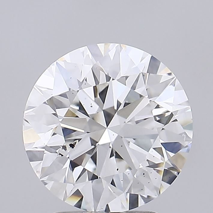 3.01ct F SI1 Rare Carat Ideal Cut Round Lab Grown Diamond