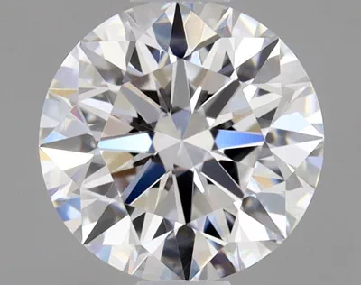 0.58ct D FL Rare Carat Ideal Cut Round Diamond