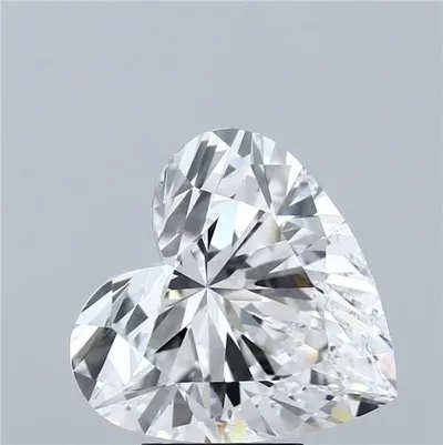 5.51ct E VS1 Rare Carat Ideal Cut Heart Lab Grown Diamond