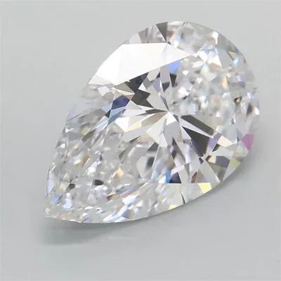 2.09ct D VS1 Rare Carat Ideal Cut Pear Lab Grown Diamond