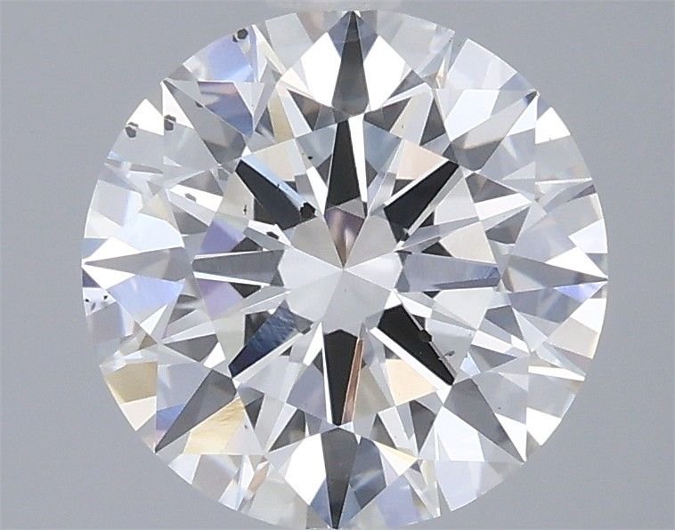2.57ct E SI1 Rare Carat Ideal Cut Round Lab Grown Diamond