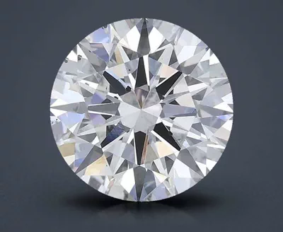 2.57ct E SI1 Rare Carat Ideal Cut Round Lab Grown Diamond