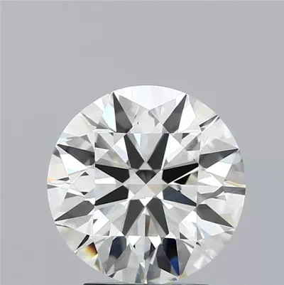 3.01ct K VVS1 Rare Carat Ideal Cut Round Diamond