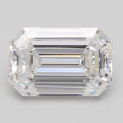 1.33ct D VVS2 Rare Carat Ideal Cut Emerald Lab Grown Diamond