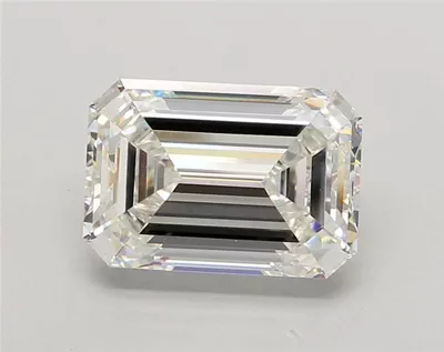 4.01ct G VS1 Rare Carat Ideal Cut Emerald Lab Grown Diamond