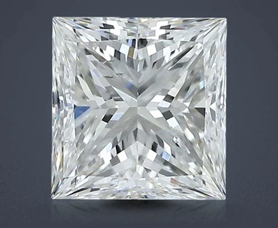 1.00ct J SI2 Very Good Cut Princess Diamond