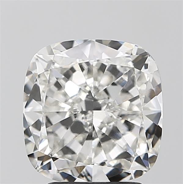3.11ct H VS2 Very Good Cut Cushion Lab Grown Diamond