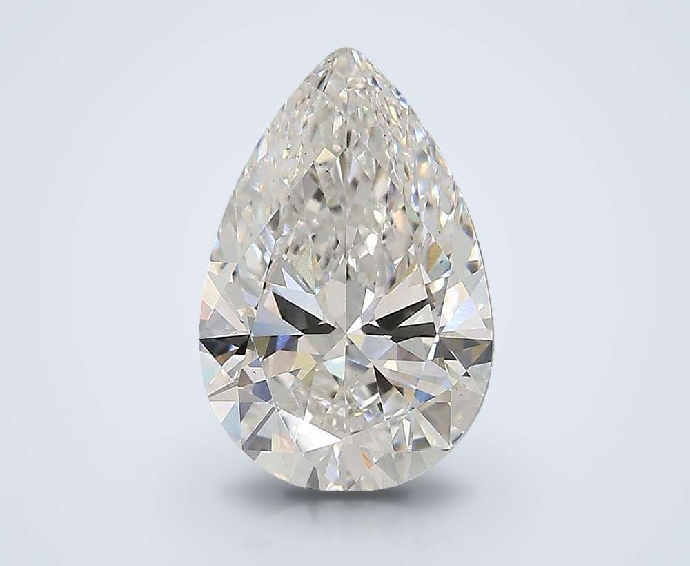 2.57ct E VS1 Rare Carat Ideal Cut Pear Lab Grown Diamond