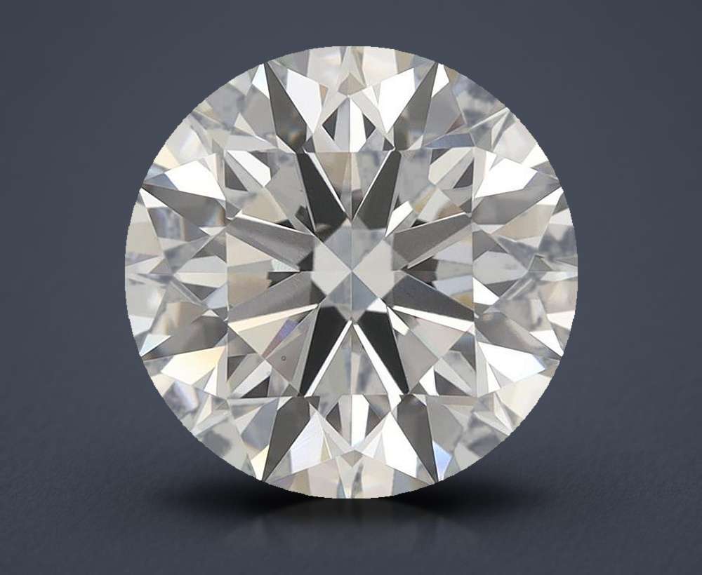 5.14ct H VS1 Rare Carat Ideal Cut Round Lab Grown Diamond