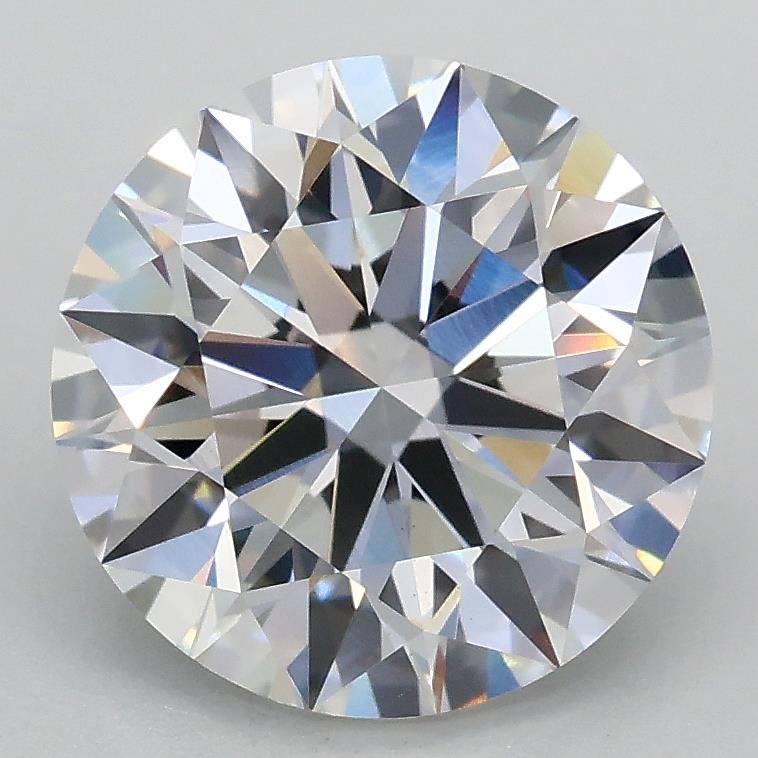 2.54ct D VS1 Rare Carat Ideal Cut Round Lab Grown Diamond