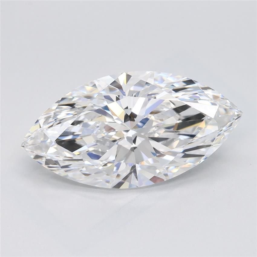 2.10ct D VVS1 Rare Carat Ideal Cut Marquise Lab Grown Diamond