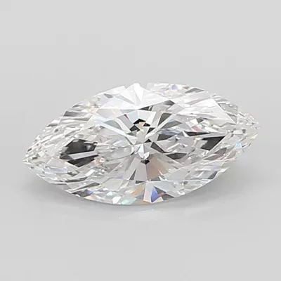 5.02ct F VVS2 Rare Carat Ideal Cut Marquise Lab Grown Diamond