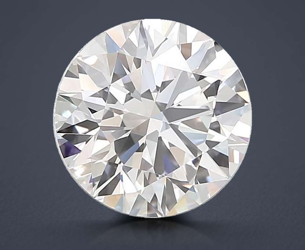 4.43ct D FL Rare Carat Ideal Cut Round Lab Grown Diamond
