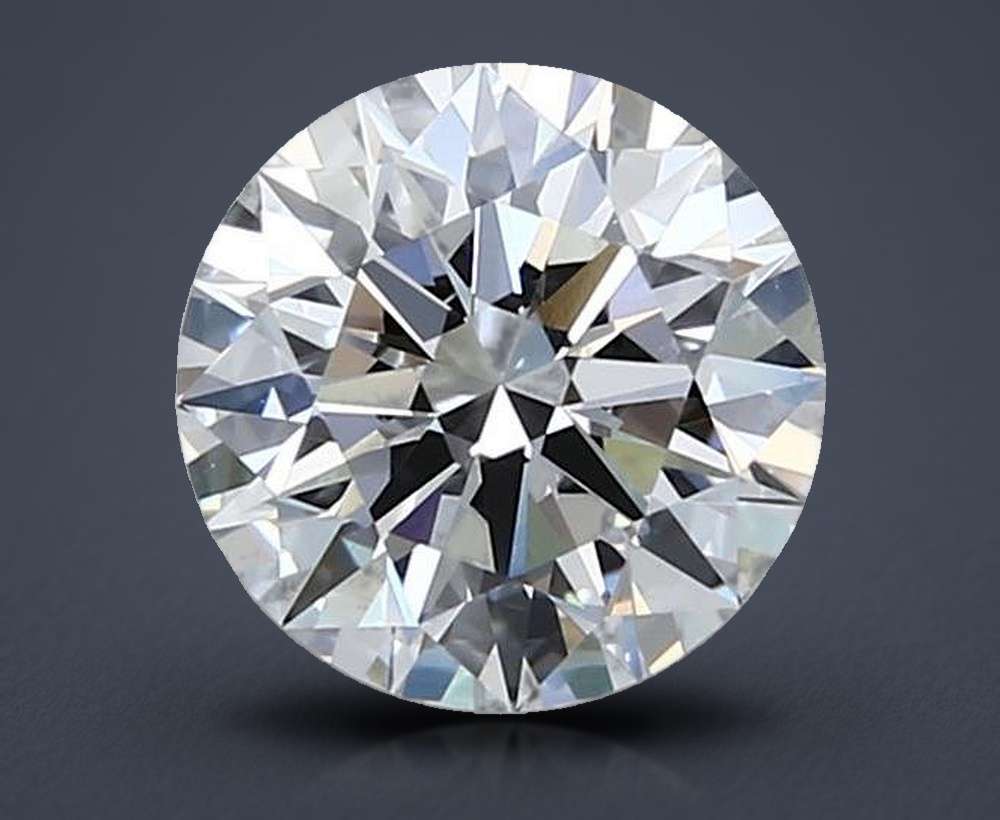 1.55ct E VVS2 Rare Carat Ideal Cut Round Lab Grown Diamond