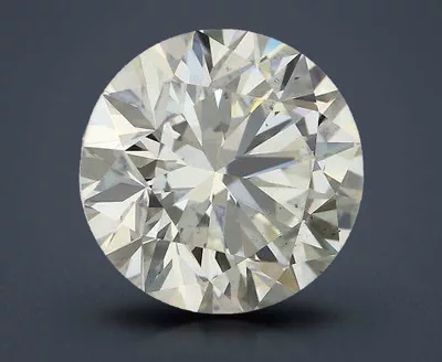 3.98ct J SI1 Rare Carat Ideal Cut Round Diamond