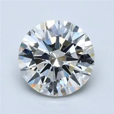 4.01ct H IF Rare Carat Ideal Cut Round Diamond