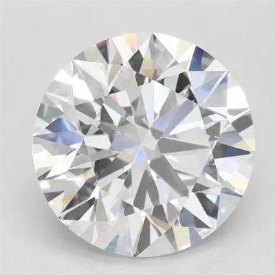 2.42ct D VVS1 Rare Carat Ideal Cut Round Lab Grown Diamond