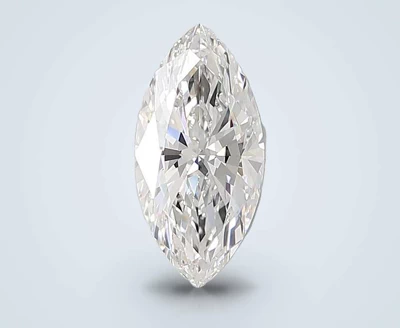 6.07ct F VVS2 Rare Carat Ideal Cut Marquise Lab Grown Diamond