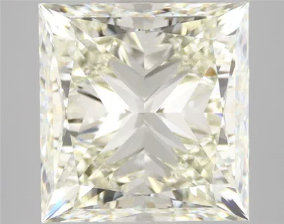 5.03ct K VVS2 Very Good Cut Princess Diamond