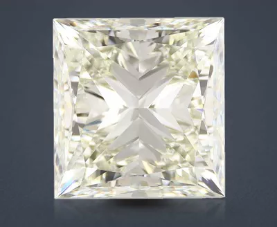 5.03ct K VVS2 Very Good Cut Princess Diamond