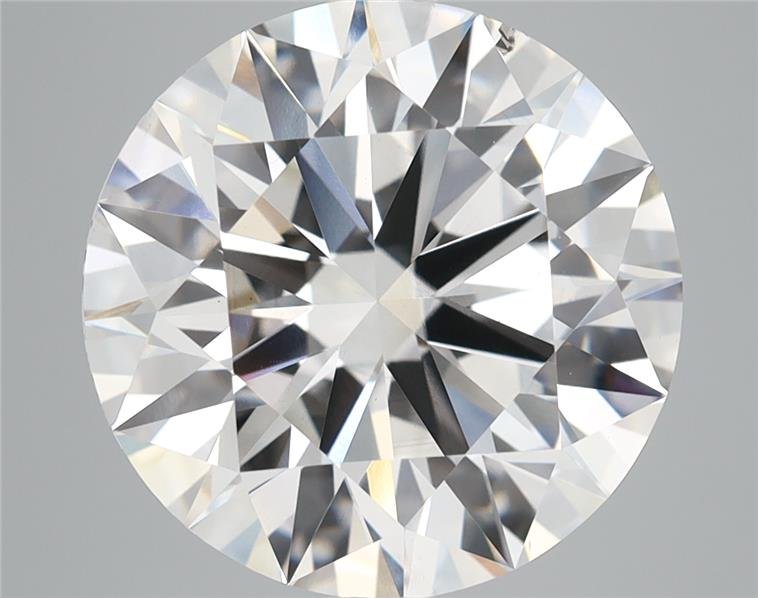 7.06ct G VS2 Rare Carat Ideal Cut Round Lab Grown Diamond