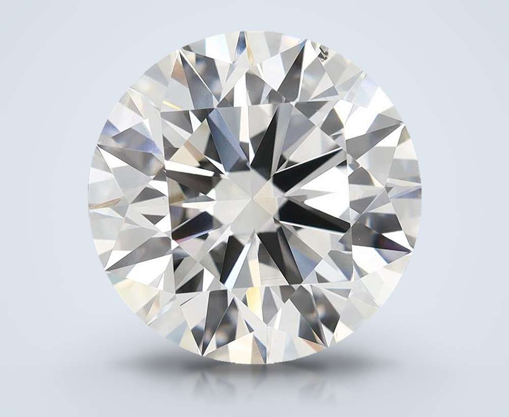 7.06ct G VS2 Rare Carat Ideal Cut Round Lab Grown Diamond