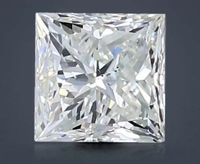 0.90ct K SI1 Very Good Cut Princess Diamond