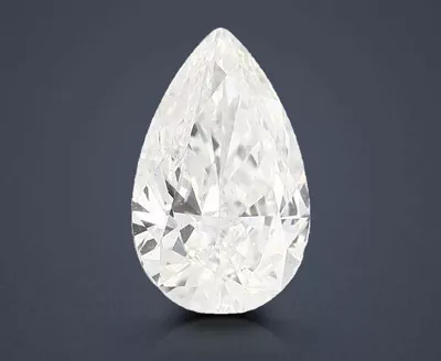 1.51ct H SI2 Rare Carat Ideal Cut Pear Diamond
