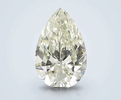 3.01ct K SI1 Rare Carat Ideal Cut Pear Diamond