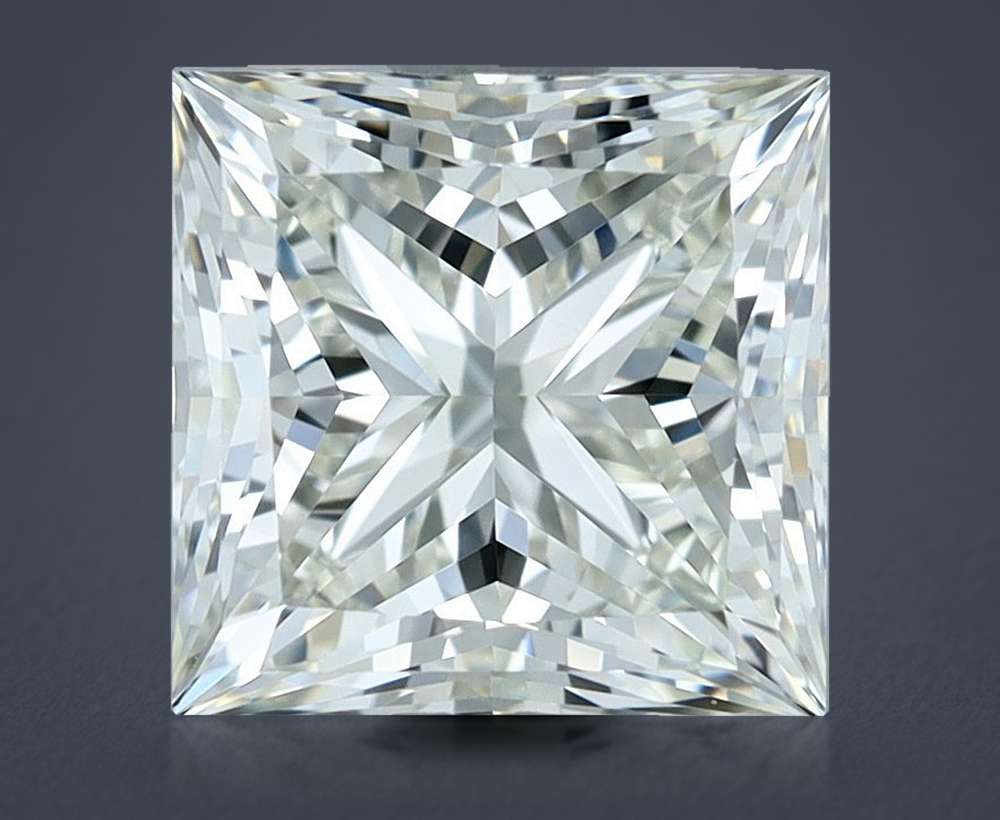 1.64ct J IF Rare Carat Ideal Cut Princess Diamond