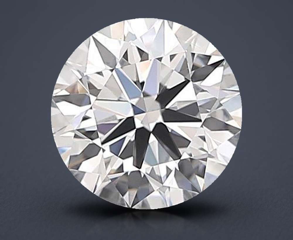 1.57ct E VS1 Rare Carat Ideal Cut Round Lab Grown Diamond