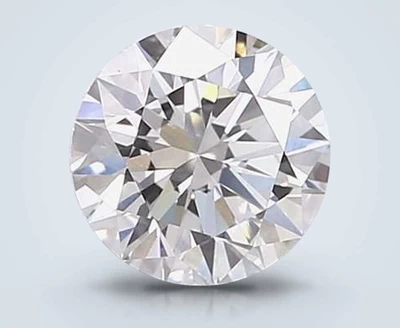 1.10ct G VVS2 Rare Carat Ideal Cut Round Lab Grown Diamond