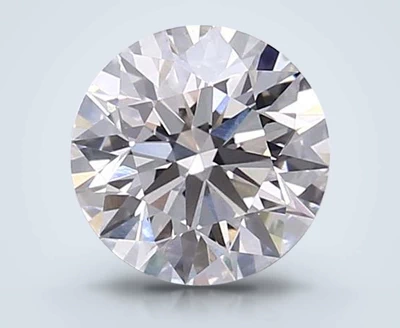 2.10ct F VVS2 Rare Carat Ideal Cut Round Lab Grown Diamond