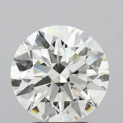 3.05ct I VS1 Rare Carat Ideal Cut Round Lab Grown Diamond