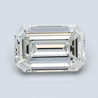 1.00ct J VS2 Rare Carat Ideal Cut Emerald Diamond