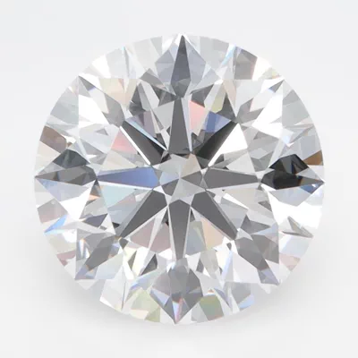 4.04ct D FL Rare Carat Ideal Cut Round Lab Grown Diamond