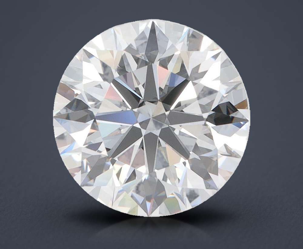 4.04ct D FL Rare Carat Ideal Cut Round Lab Grown Diamond