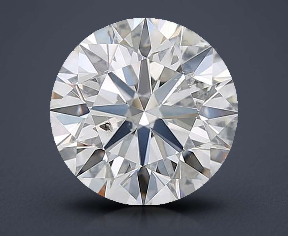 2.53ct G SI2 Rare Carat Ideal Cut Round Diamond