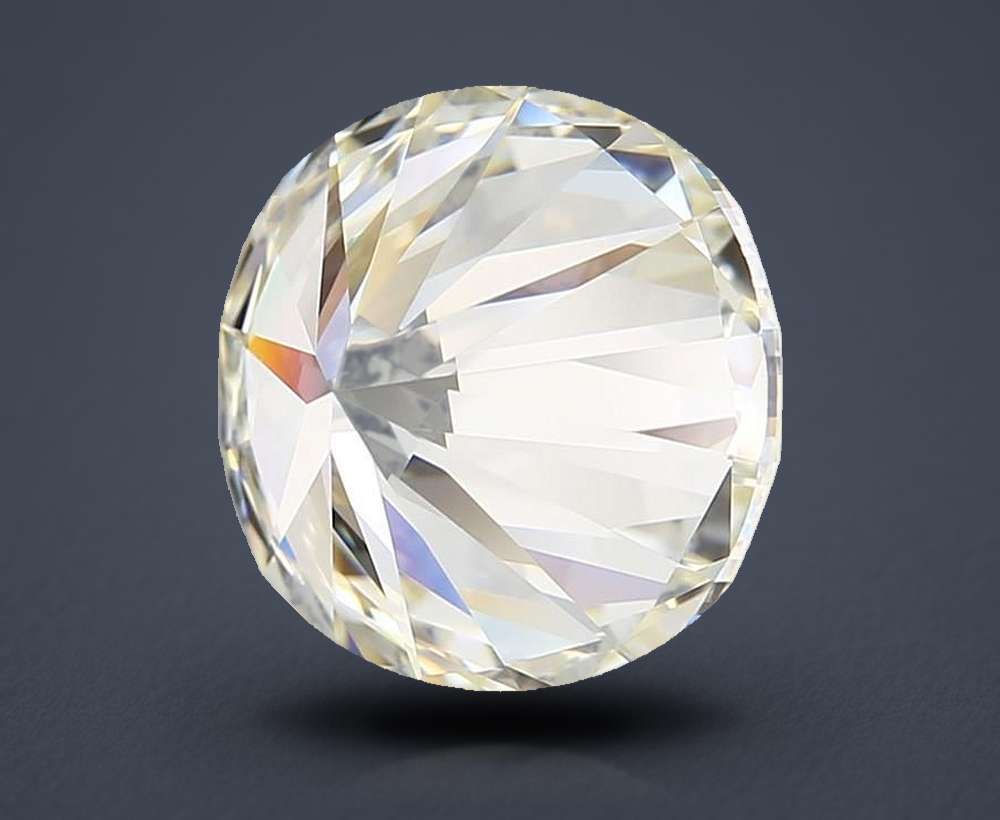 2.01ct K VVS1 Very Good Cut Round Diamond